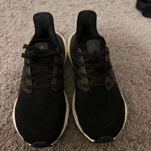 Women's Black Adidas Ultraboosts